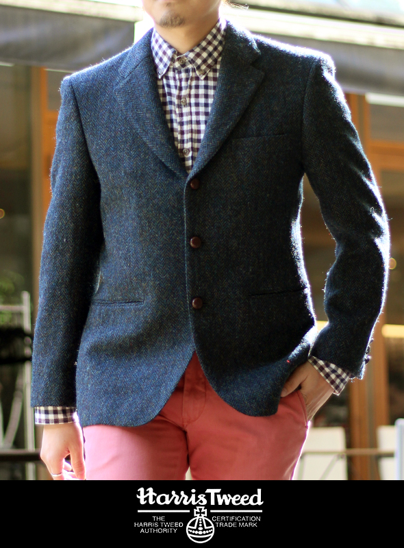 【Harris Tweed × Paper】 TWEED JACKET