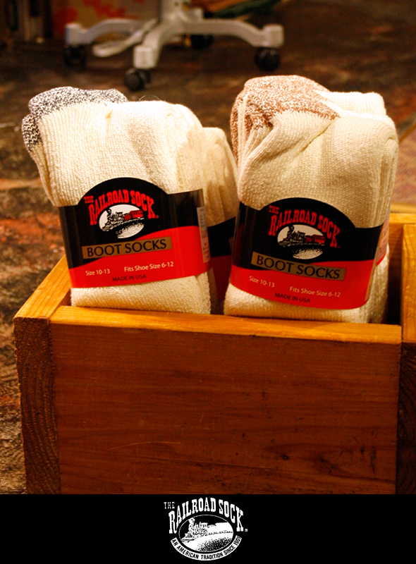 RAILROAD SOCK レイルロードソックス 3Pair BOOT SOCKS