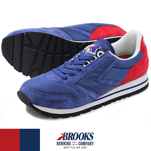 BROOKS ブルックス HERITAGE CHARIOT ヘリテージ チャリオット NAVY/RED (422)