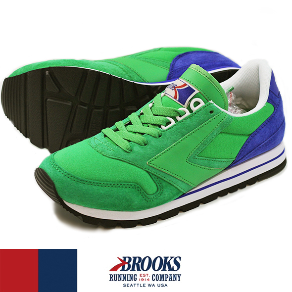 BROOKS ブルックス HERITAGE CHARIOT ヘリテージ チャリオット GREEN/NAVY (343)