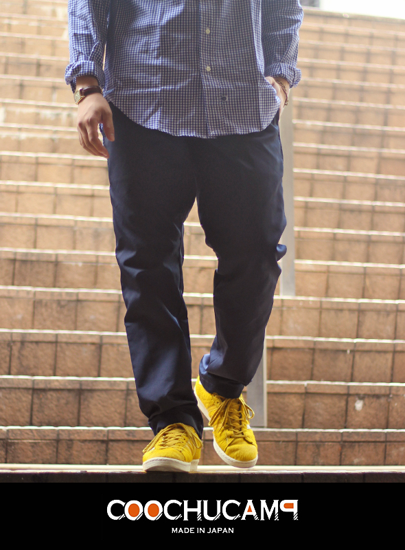 COOCHUCAMP クーチューキャンプ HAPPY LONG PANTS (NAVY)