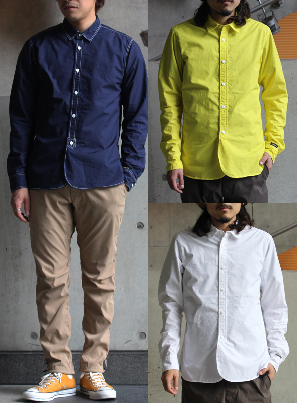 narifuri ナリフリ Typewriter cloth stitch shirts（NF859）