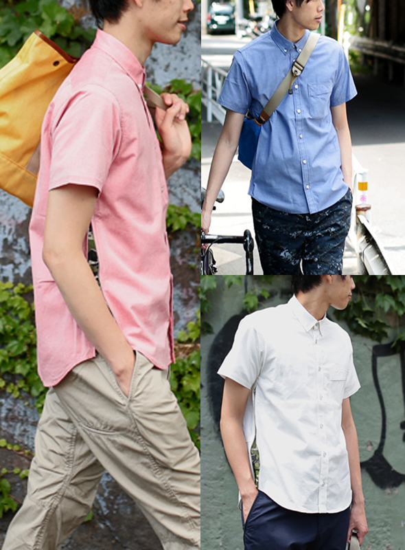 narifuri ナリフリ Ventilation short sleeve shirt（NF788）