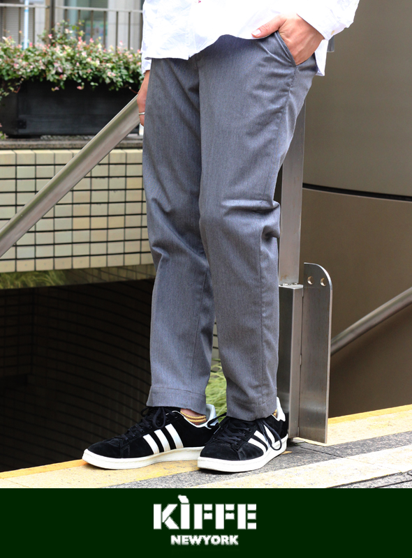 KIFFE T/C STRETCH ANKLE TAPERED PANTS
