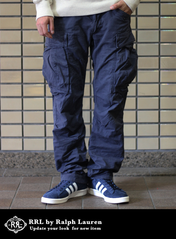 RRL ダブルアールエル カーゴパンツ NVY