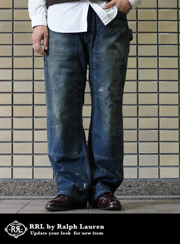 RRL ダブルアールエル DOUBLE KNEE PAINTER PANTS