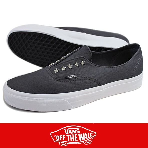 VANS バンズAUTHENTIC GORE オーセンティックゴア (STUDS　STAR)GRAY