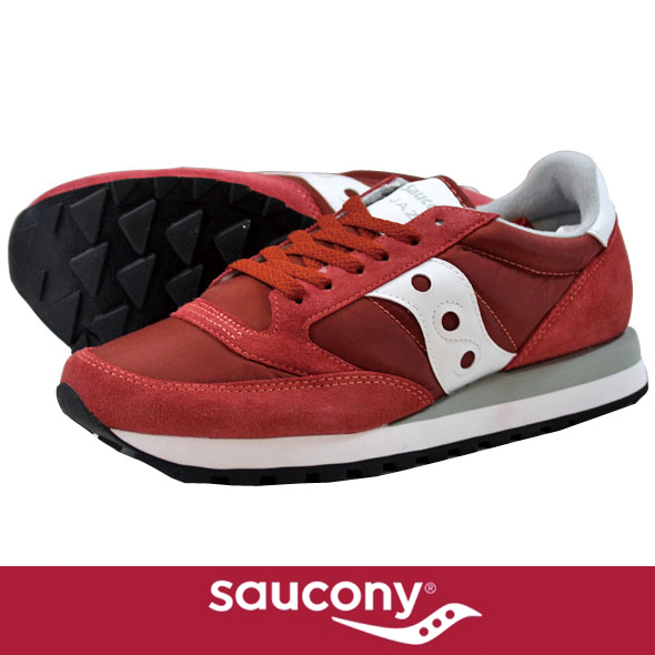 Saucony サッカニー Jazz Original ジャズオリジナル RED/WHITE