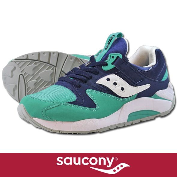 Saucony サッカニー GRID9000 NAVY/GREEN