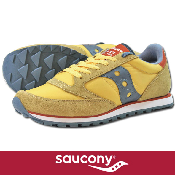 Saucony サッカニー Jazz Low Proジャズロープロ YELLOW/GRAY