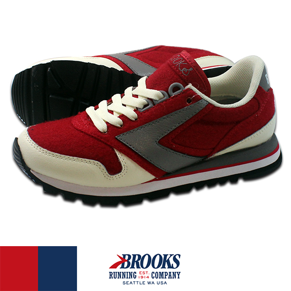 BROOKS ブルックス HERITAGE CHARIOT ヘリテージ チャリオット RED/GRAY(685)