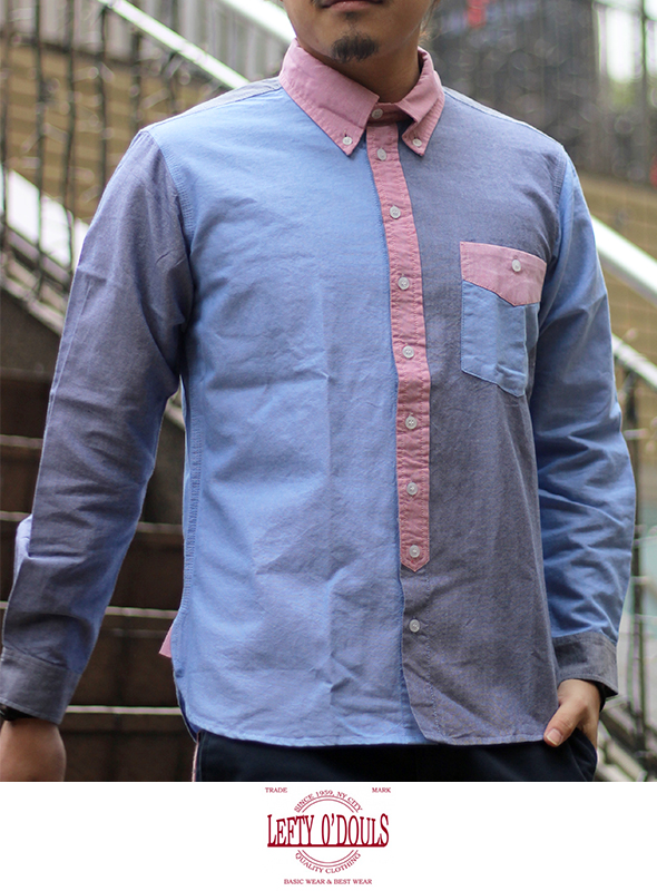 LEFTY O'DOULS レフティオードールズ OXFORD B.D SHIRT