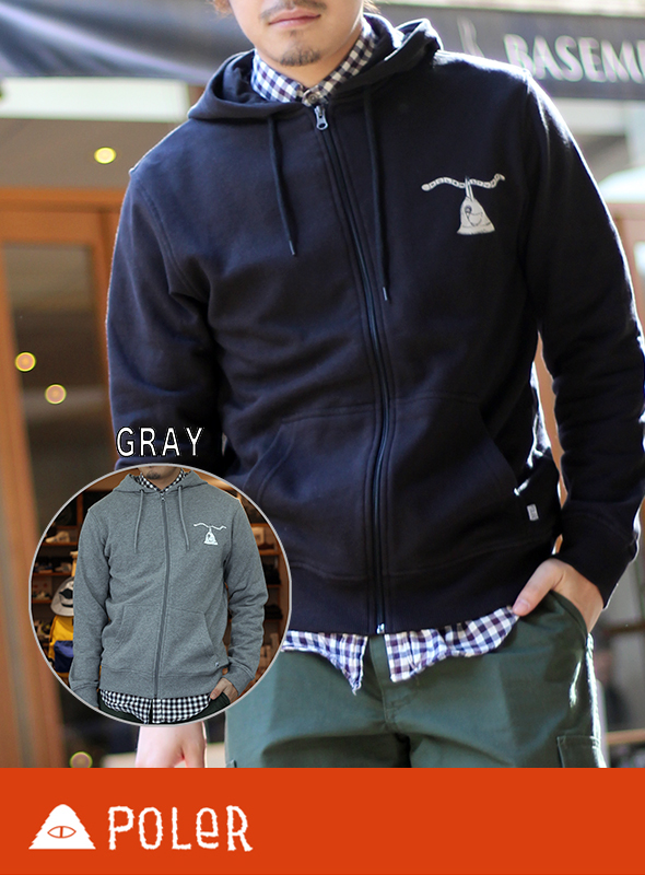 POLeR ポーラー ZIP HOODIE WOLF PARKA
