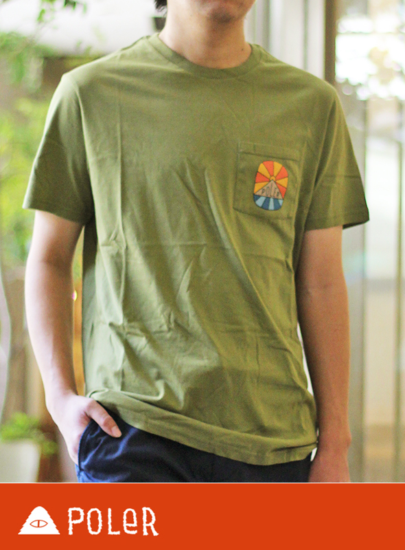 POLeR ポーラー   HAPPY DAYS POCKET T-SHIRT