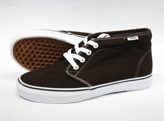 VANS　 CHUKKA BOOT (SUEDE)COFFEE/WITE