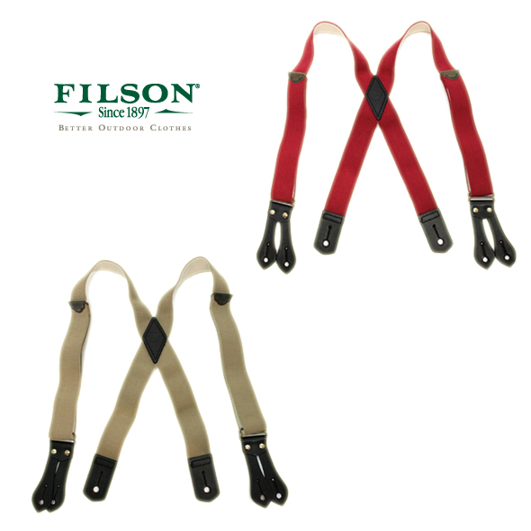 FILSON/フィルソン ボタンタブサスペンダー