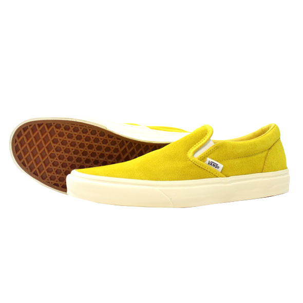 VANS バンズ SLIP ON VINTAGE SUEDE SULPHUR