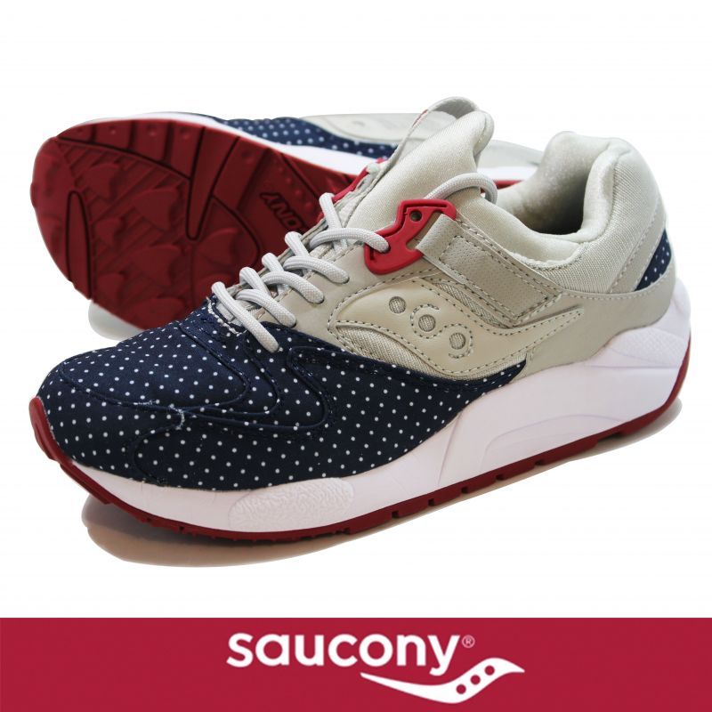 Saucony サッカニー GRID9000 LTTAN/BLU
