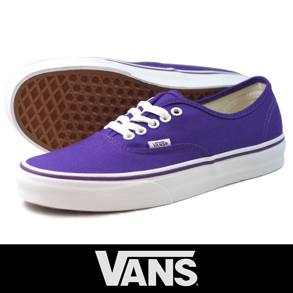 VANS バンズ Authentic POP CHECK PURPLE