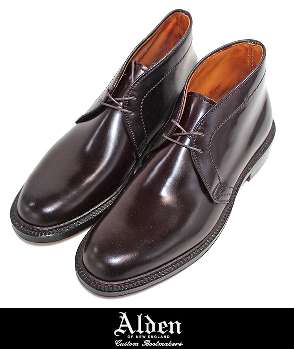 Alden オールデン 1339 CHUKKA BOOT BURG