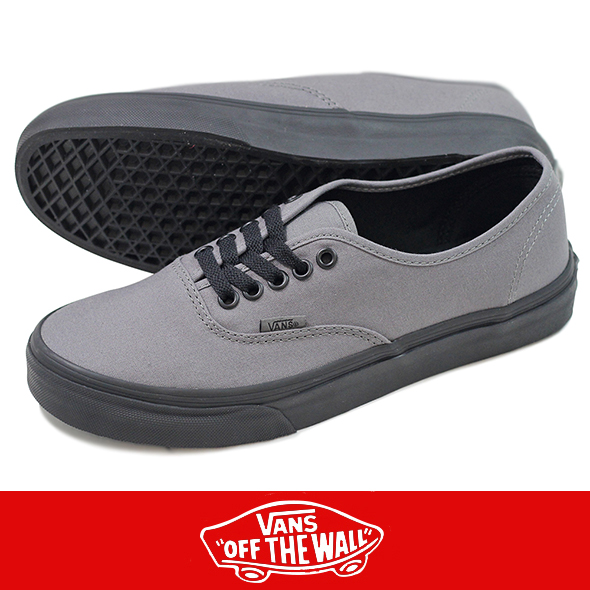 VANS バンズ AUTHENTIC (POP OUTSOLE） GRAY/BLACK