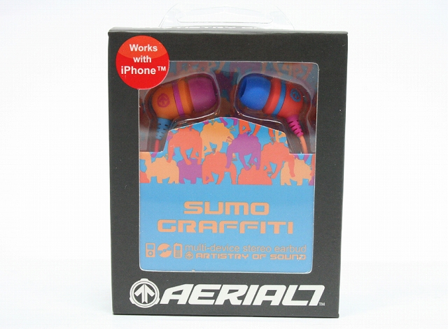 AERIAL7 エアリアルセブン SUMO  インイヤーヘッドフォン Grafitti