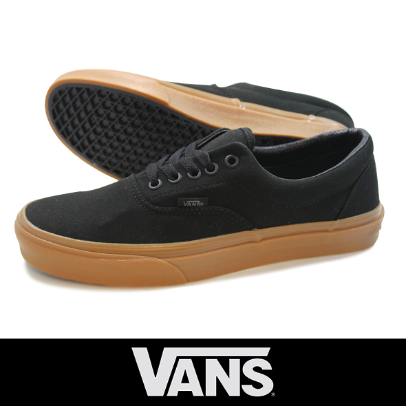 VANS バンズ ERA Gum Sole Black