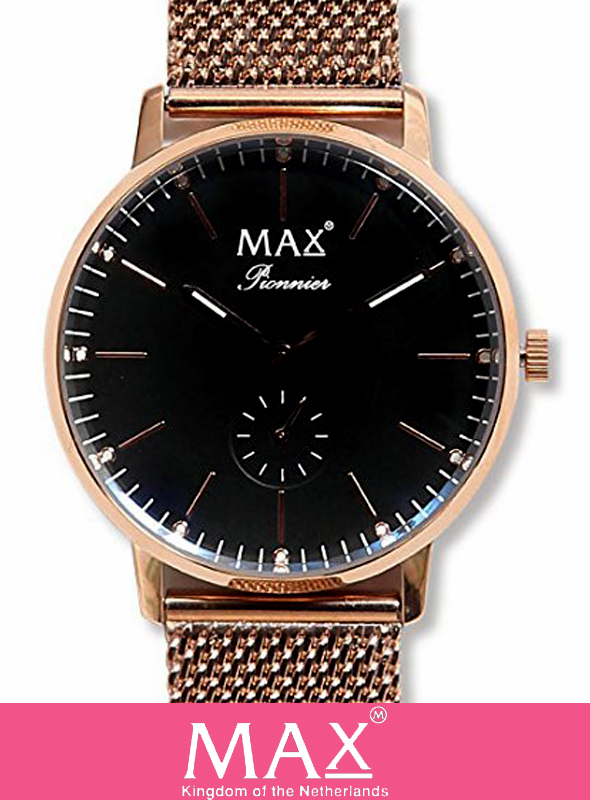 MAX XL WATCH 5-MAX729   RoseGold/Black