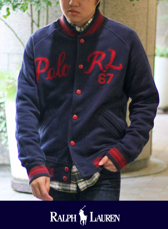 POLO RALPH LAUREN ポロ ラルフローレン スウェットスタジャン