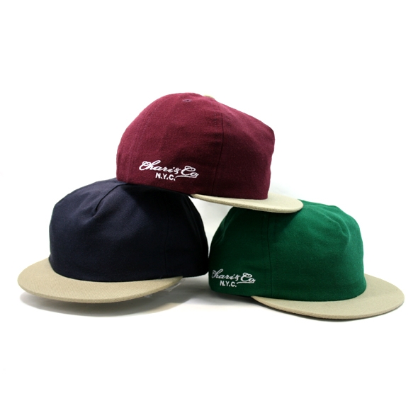 CHARI&CO チャリアンドコー 6パネルウールベースボールキャップ（3カラー）　