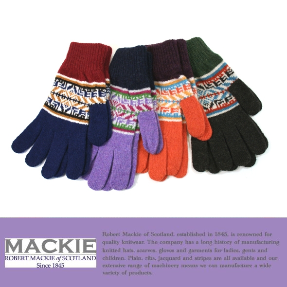 ROBERT MACKIE ロバートマッキー フェアアイル手袋