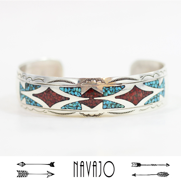 INDIAN JEWELRY インディアンジュエリー ナバホ族 シルバーバングル