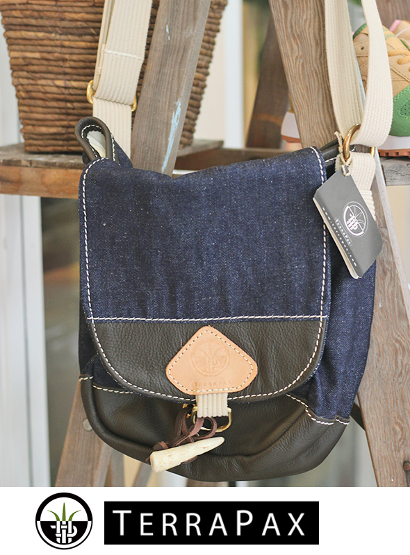 TERRAPAX テラパックス  DENIM FIELD BAG  INDIGO◆SALE 30%off◆