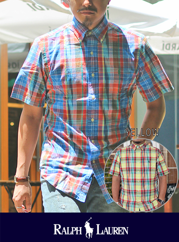 POLO RALPH LAUREN ポロ ラルフローレン Madras Check Shirt