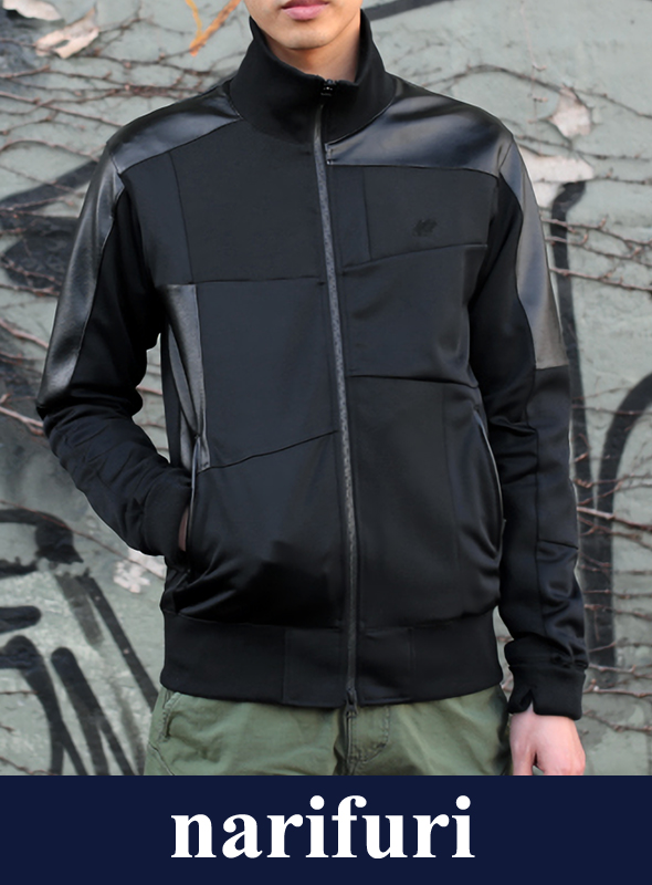 【narifuri】 ナリフリ Patch Work Track Jacket(NF905)