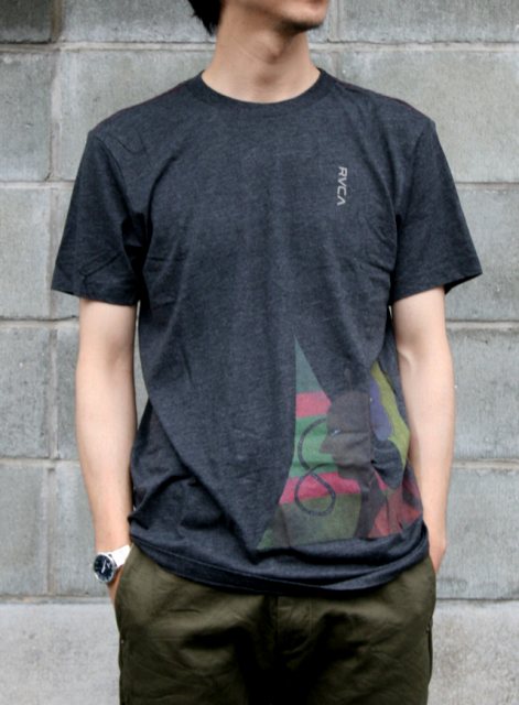 RVCA　ANP Tシャツ　We are born （ED TEMPLETON/エドテンプルトン）BLK