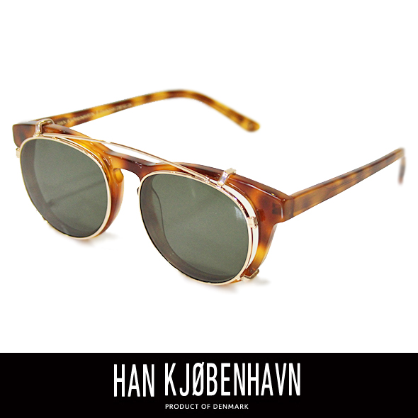 HAN KJOBENHAVN ハン コペンハーゲン TIMELESS CLIPON RAVEN/SUN(GREEN)