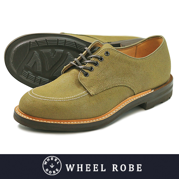 WHEEL ROBE ウィールローブ MOC TOE SUEDE BEIGE