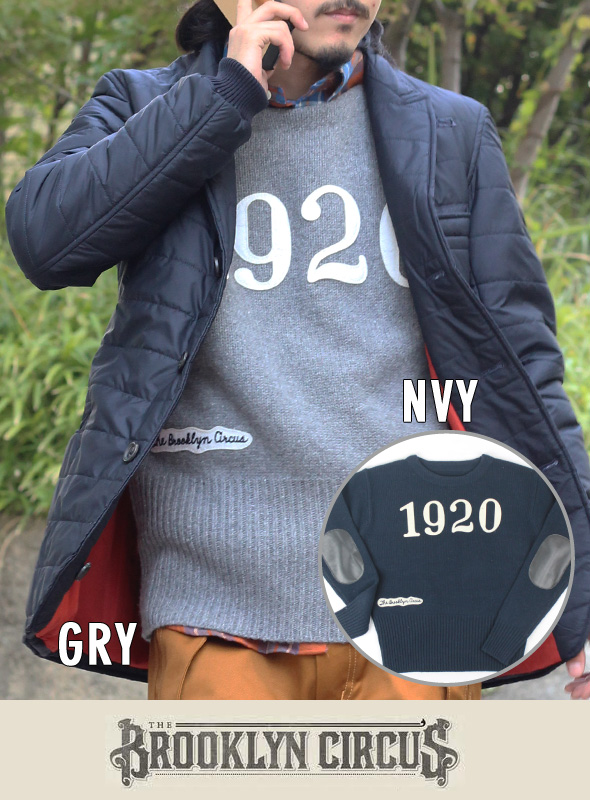 The Brooklyn Circus ブルックリンサーカス "1920 Sweater" セーター