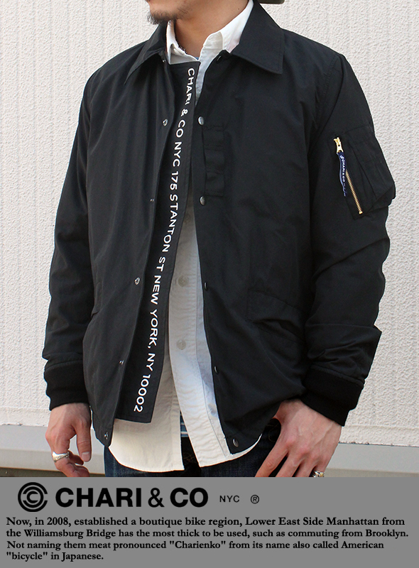 CHARI&CO LIGHT FIELD BOMBER JKT