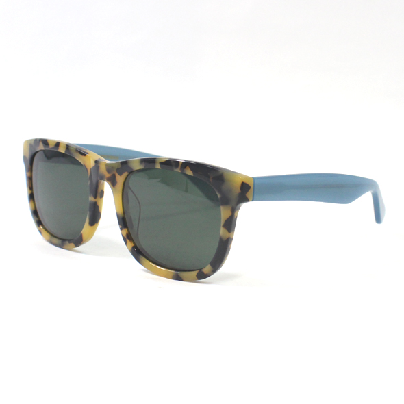 HAN KJOBENHAVN ハン コペンハーゲン WOLFGANG サングラス　ARMY/SKYBLUE/SUN(GREEN)