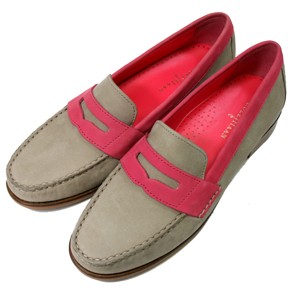 Cole Haan ALEA PENNY MOCⅡ/SMOKE KHAKI/PINK