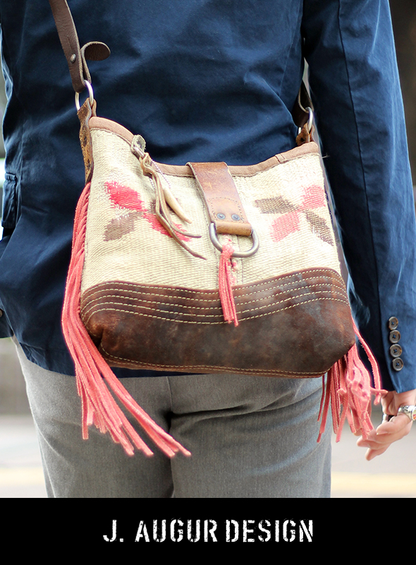 J.AUGUR DESIGN ジュディーオーガーデザイン Navajo Mini Bucket fringed