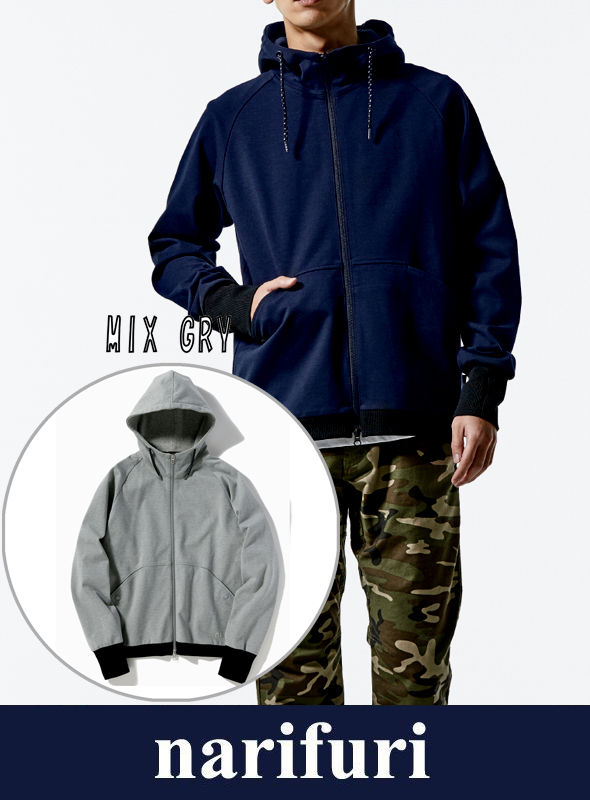 narifuri ナリフリ Durable　N/C　Punch Parker　ポンチパーカー(NF1073)