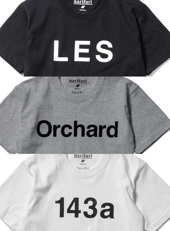 narifuri ナリフリ Souvenir T-shirt 【同色・同サイズ3枚セットTee – NewYork】 (NF869)