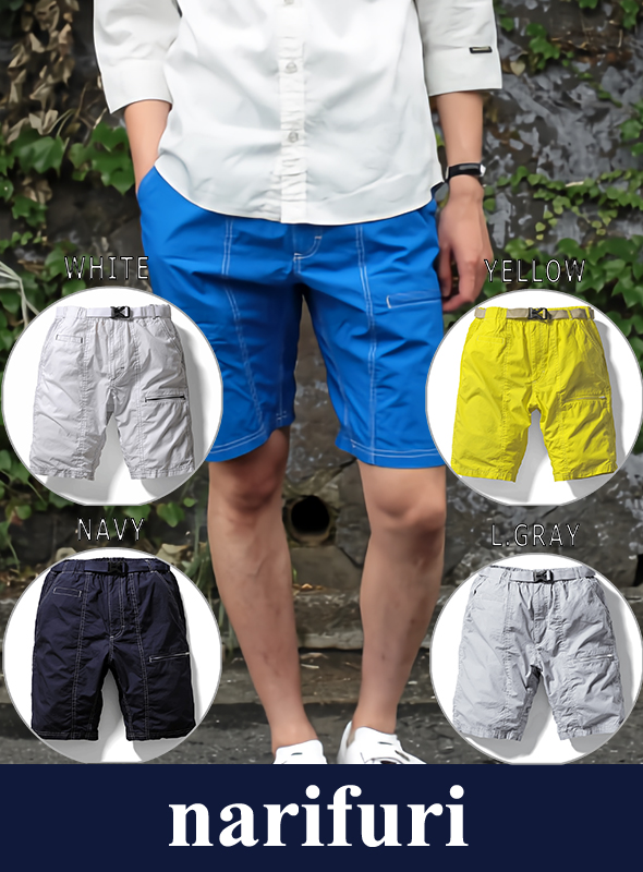 narifuri ナリフリ Typewriter short pants（NF908）
