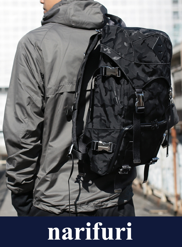 narifuri ナリフリ Jacquard camouflage back pack S （NF994）