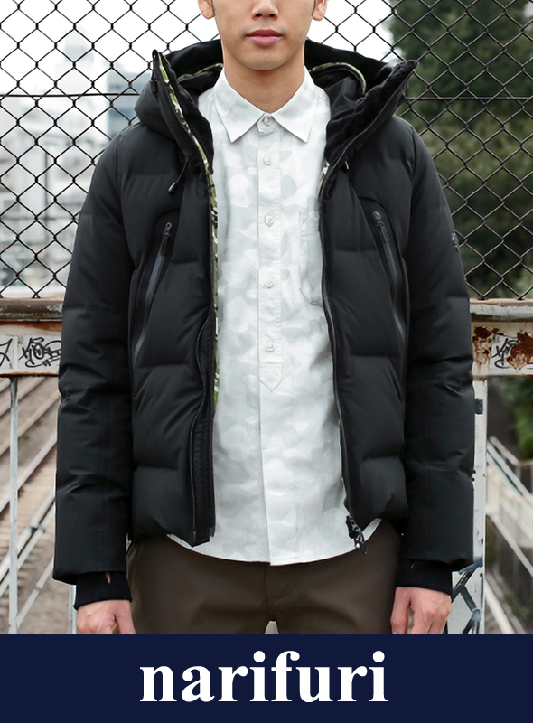 narifuri ナリフリ  narifuri×DESCENTE Mizusawa down jacket（NFDC-01）