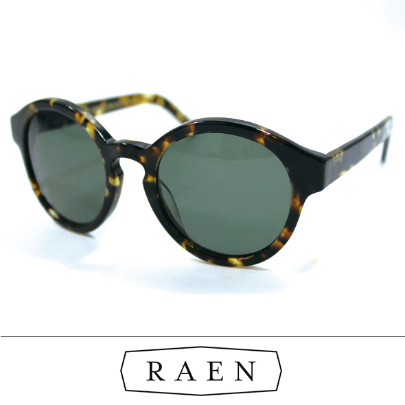 RAEN サングラス FLOWERS BY ALEX KNOST Green / Brindle Tortoide