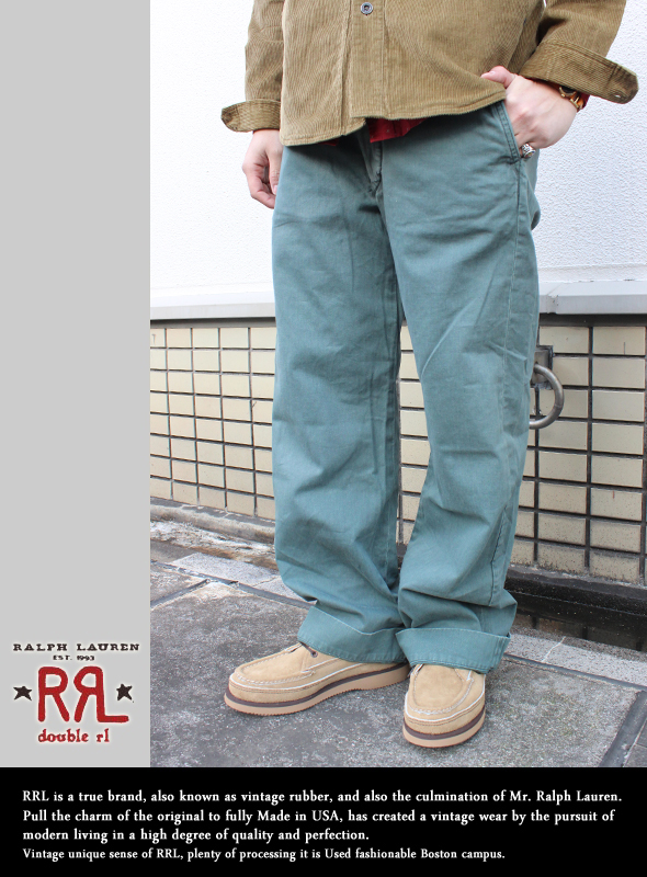 RRL ウォッシュドチノパンツ